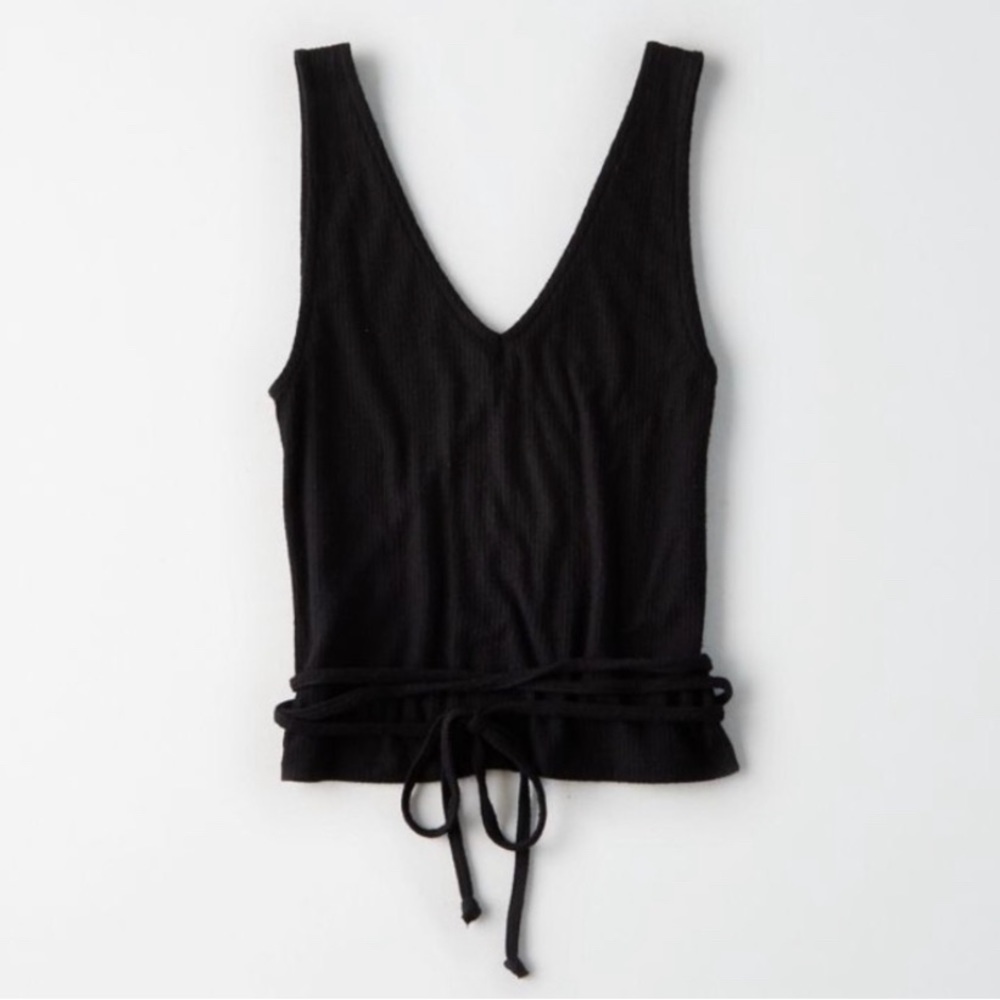 American Eagle Wrap Front Tank Top NWOT